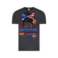 Vintage Black All American Mama 4th of July Vintage Tee - CowGirlArtShop