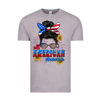Vintage Zinc All American Mama 4th of July Vintage Tee - CowGirlArtShop
