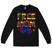 Black free mom hugs Long Sleeve Tee - JahusDesignShop