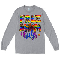 Heather Grey free mom hugs Long Sleeve Tee - JahusDesignShop