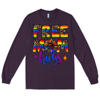 Plum free mom hugs Long Sleeve Tee - JahusDesignShop