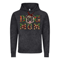 Vintage Black christmas pug mom Vintage Hoodie - RanaPortraitStore