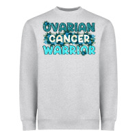 Heather Grey Ovarian Cancer Warrior Heavyweight Sweatshirt - texasbilliewilder