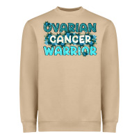 Mushroom Ovarian Cancer Warrior Heavyweight Sweatshirt - texasbilliewilder
