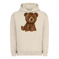 Pigment French Oak bear Urban Hoodie - texasbilliewilder