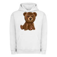 Pigment Lunar Rock bear Urban Hoodie - texasbilliewilder