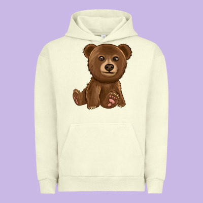 Bear Urban Hoodie Designed By Texasbilliewilder