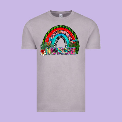 Nurse Vintage Tee Designed By Sublimationcraftshop