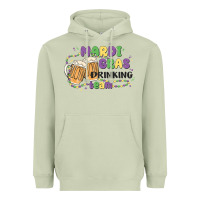 Matcha mardi gras drinking team Heavyweight Hoodie - MaliasSmallBusiness