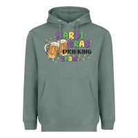 Sage mardi gras drinking team Heavyweight Hoodie - MaliasSmallBusiness