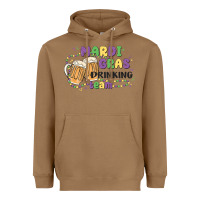 Toasted Coconut mardi gras drinking team Heavyweight Hoodie - MaliasSmallBusiness