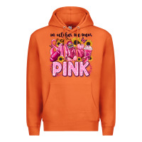 Carrot in october we wear pink football Premium Hoodie - LillyAllenDesigns