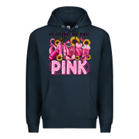 Navy in october we wear pink football Premium Hoodie - LillyAllenDesigns