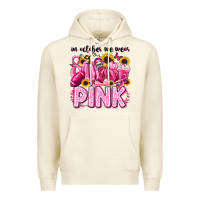Sandshell in october we wear pink football Premium Hoodie - LillyAllenDesigns