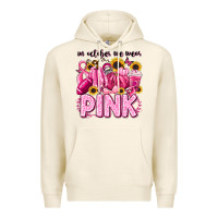 Tofu in october we wear pink football Premium Hoodie - LillyAllenDesigns