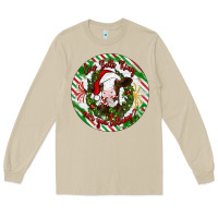Mushroom Christmas cow bells ring are you listening Long Sleeve Tee - Artiststas