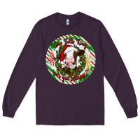 Plum Christmas cow bells ring are you listening Long Sleeve Tee - Artiststas