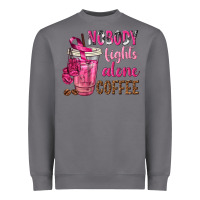 Storm Nobody Fights Alone Coffee Heavyweight Sweatshirt - texasbilliewilder