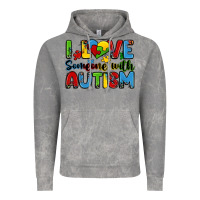 Cloud Rock i love someone with autism Vintage Hoodie - Zillion Design Studio