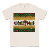 Natural Christmas with cross Classic Tee - BundleAndBundleShop