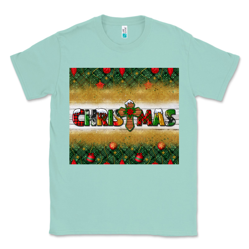 Christmas With Cross Classic Tee by BundleAndBundleShop | Teevron