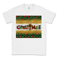 White Christmas with cross Classic Tee - BundleAndBundleShop