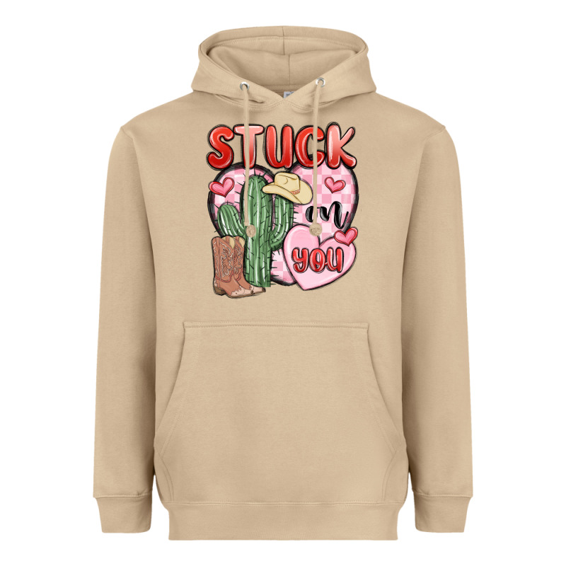 Stuck On You Heavyweight Hoodie by MaliasSmallBusiness | Teevron