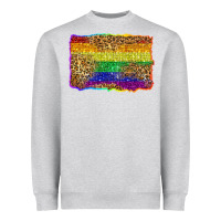 Heather Grey pride background Heavyweight Sweatshirt - Zillion Design Studio