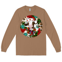 Toasted Coconut Christmas cow gemstone Long Sleeve Tee - Artiststas