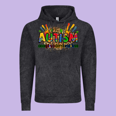 Autism Accept Understand Love Vintage Hoodie Designed By Zillion Design Studio