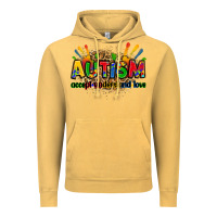 Vintage Mustard autism accept understand love Vintage Hoodie - Zillion Design Studio