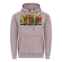 Vintage Zinc autism accept understand love Vintage Hoodie - Zillion Design Studio