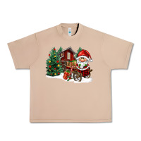 Burro christmas gnomes barnyard Urban Heavy Tee - FaDigitalArtStudio