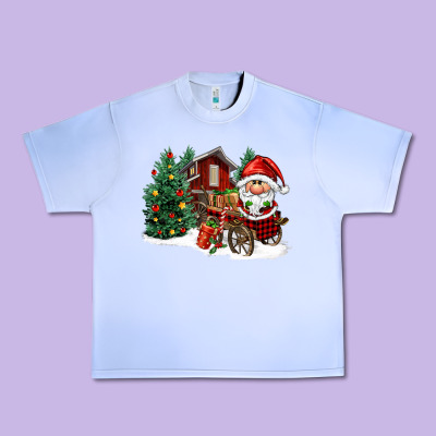 Christmas Gnomes Barnyard Urban Heavy Tee Designed By Fadigitalartstudio