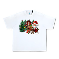 White christmas gnomes barnyard Urban Heavy Tee - FaDigitalArtStudio