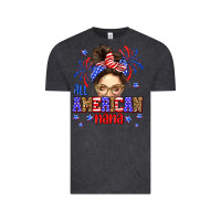 Vintage Black All American nana Vintage Tee - Neo Western