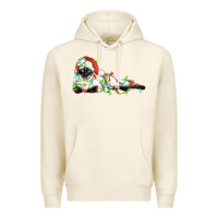 Tofu christmas siamese cat Premium Hoodie - LillyAllenDesigns