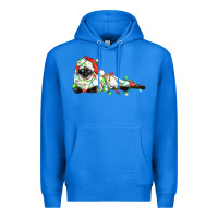 True Royal christmas siamese cat Premium Hoodie - LillyAllenDesigns