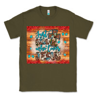 Army Green just a girl who loves jesus Classic Tee - JahusDesignShop