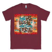 Burgundy just a girl who loves jesus Classic Tee - JahusDesignShop