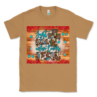 Toasted Coconut just a girl who loves jesus Classic Tee - JahusDesignShop