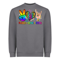 Storm peace love rock Heavyweight Sweatshirt - Zillion Design Studio