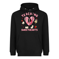 Black teaching sweethearts Heavyweight Hoodie - MaliasSmallBusiness