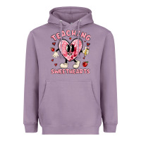 Lavender teaching sweethearts Heavyweight Hoodie - MaliasSmallBusiness