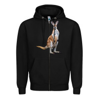Kangaroo Zipper Hoodie | Teevron