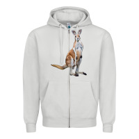 Dove Grey kangaroo Zipper Hoodie - LillyAllenDesigns