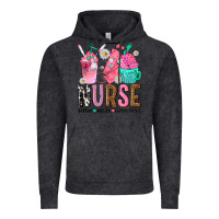 Vintage Black nurse coffee scrubs rubber gloves Vintage Hoodie - texasbilliewilder
