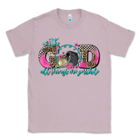 Lilac with god all things are possible race Classic Tee - AdoDesignShop