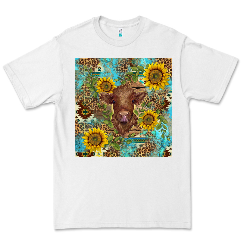 Western Highland Cow Premium Tee by BarkalooDesign | Teevron