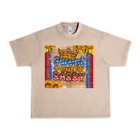French Oak usa flag sweet and sassy Urban Heavy Tee - HRA Design Shop